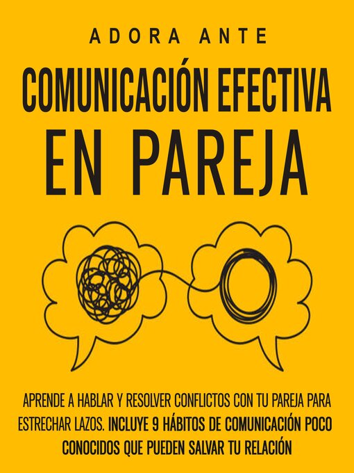 Cover image for Comunicación efectiva en pareja